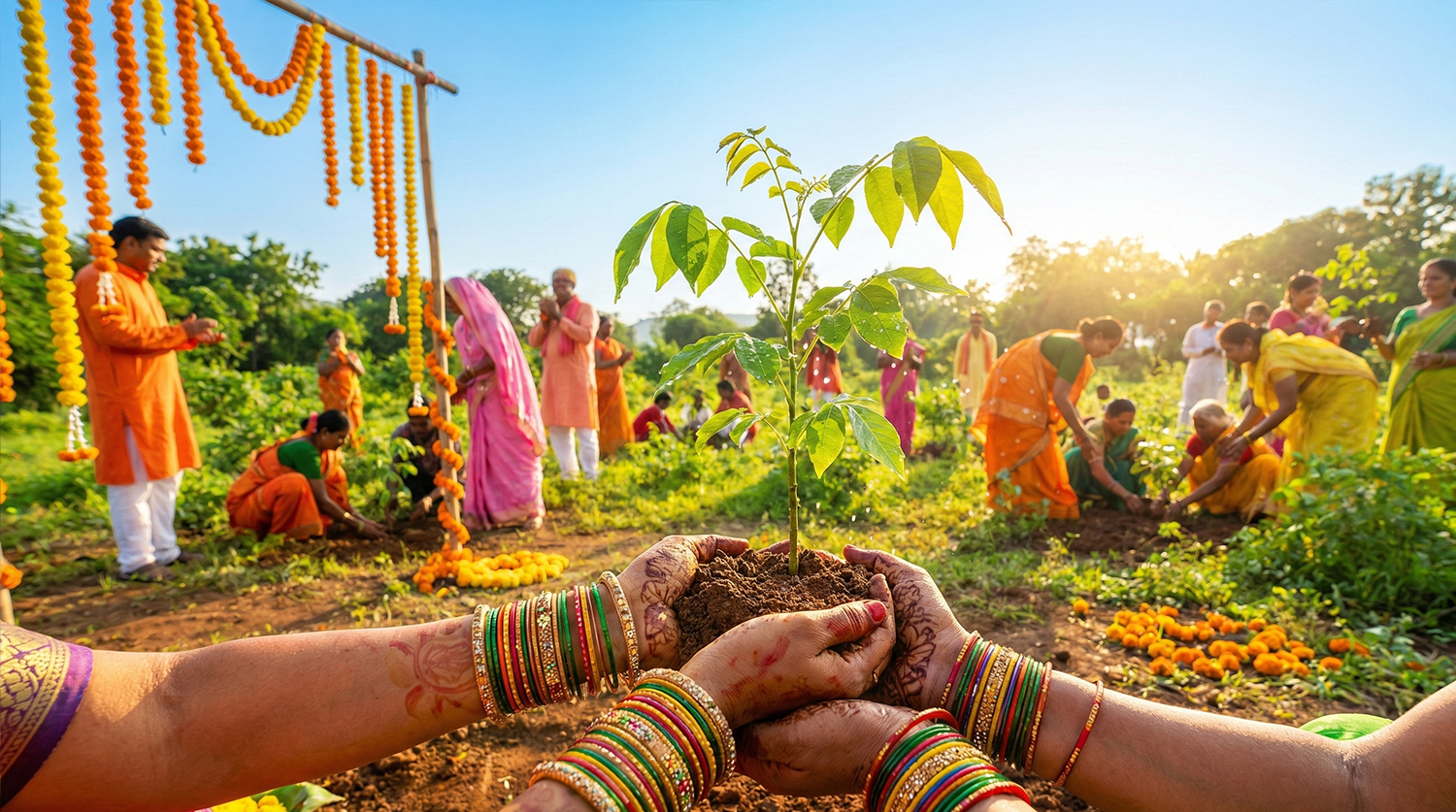 10,000 Trees Planted in Environmental Conservation Drive